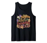 Retro Rock Collecting Hobbyist Geode Mineral Amethyst Lover Tank Top