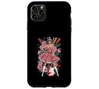 Retro Rock Polka Dot Dress Guitar Lady Case for iPhone 11 Pro Max