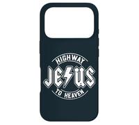 Retro Rock Style Christian Faith Highway to Heaven Jesus Case for iPhone 17 Pro
