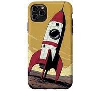 Retro Rocket Ship on Mars Case for iPhone 11 Pro Max