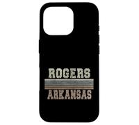 Retro Rogers Arkansas Case for iPhone 16 Pro