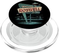 Retro Roswell New Mexico UFO Alien 1947 Souvenir PopSockets PopGrip for MagSafe