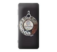 Retro Rotary Phone Dial On Case Cover For Sony Xperia XZ2