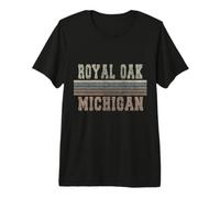 Retro Royal Oak Michigan Premium T-Shirt