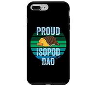 Retro Rubber Ducky Isopod Proud Isopod Dad Funny Pill Bug Case for iPhone 7 Plus/8 Plus