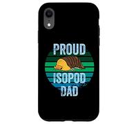 Retro Rubber Ducky Isopod Proud Isopod Dad Funny Pill Bug Case for iPhone XR