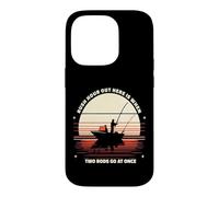Retro Rush Hour Out Here When Two Rods At Once Funny Fishing Case for iPhone 14 Pro
