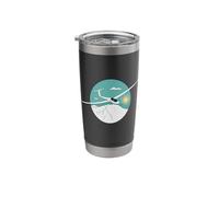 Retro Sailing Boat Glider Flight Pilot Aviation Stainless Steel Insulated Tumbler