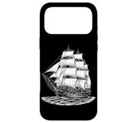 Retro Sailing Ship Nautical Design Sailor Maritime Fan Case for iPhone 17 Pro Max