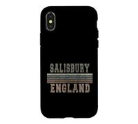 Retro Salisbury England Case for iPhone X/XS