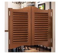 Retro Saloon Doors - Cafe Swinging Doors for Restaurants & Patios Large Auto Close Cowboy Style Doors for Outdoor Balconies & Gardens (110cm/43.25")