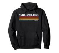 Retro Salzburg Austria Souvenir Austrian City Pullover Hoodie