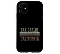 Retro San Carlos California Case for iPhone 11