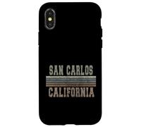 Retro San Carlos California Case for iPhone X/XS