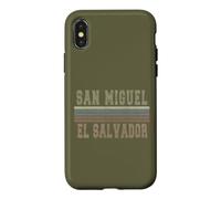 Retro San Miguel El Salvador Case for iPhone X/XS