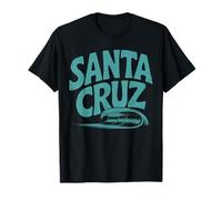 Retro Santa Cruz California Surfing Sunset Beach Vacation T-Shirt