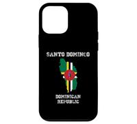Retro Santo Domingo Dominican Republic Distressed Flag Case for iPhone 12 mini