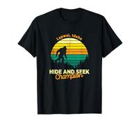 Retro Sasquatch Lapwai, Idaho Bigfoot State Souvenir T-Shirt