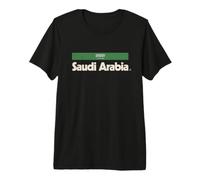 Retro Saudi Arabia Flag Saudi Arabian Premium T-Shirt