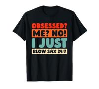 Retro Saxophonist - Sax Instrument Saxo Vintage Saxophone T-Shirt
