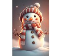 Retro Scarf Little Snowman Artistic Jigsaw Puzzle - Best Brain Exercises for Adults Puzzles - Vibrant Colors, Cultural Art, Premium Quality._500pcs