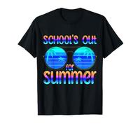 Retro Schools Out For Summer Teacher Last Day Of School T-Shirt