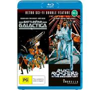 Retro Sci-Fi Double Feature Volume 4: Battlestar Galactica / Buck Rogers in the 25th Century [Region B] [Blu-ray]