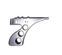 Retro Sci-Fi Laser Pistol Style Display Prop - Classic 25th Century TV Inspired, 3D Printed