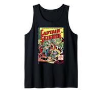 Retro Science Fiction Comic Covers for Science Geeks Tank Top