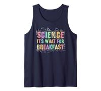 Retro Science It's What's for Breakfast Biology Trip Teacher Tank Top