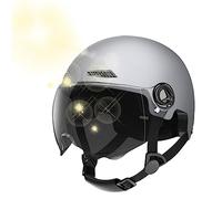 Retro Scooter Helmets - Highly-Protective Half-Helmets for Men Women | Adult Helmets, Climbing Skating Protective Gear, for Adults Youth