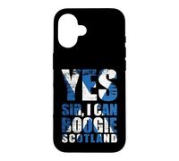 Retro Scottish Fan Scotland Flag Yes Sir I can Boogie Case for iPhone 16