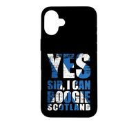 Retro Scottish Fan Scotland Flag Yes Sir I can Boogie Case for iPhone 16 Plus