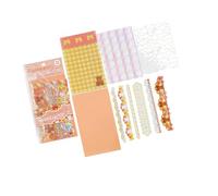 Retro Scrapbook Decoration Borders Journaling Decorative Paper for Journal Memory Book Card Making Scrapbooking Project Retro Art Journal Supplies