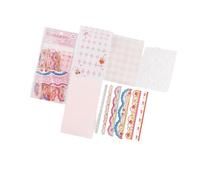 Retro Scrapbooking Borders Embellishments Journaling Decorative Paper for Journal Card Making Memory Book Decoration Retro Art Journal Supplies