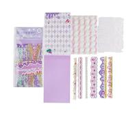 Retro Scrapbooking Borders Embellishments Journaling Decorative Paper for Journal Card Making Memory Book Decoration Retro Art Journal Supplies