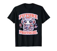 Retro SD Mechanical Companion Kawaii Robot T-Shirt