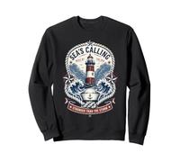 Retro Sea's Calling Sailorcore Fishermencore Sweatshirt