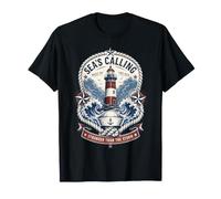 Retro Sea's Calling Sailorcore Fishermencore T-Shirt
