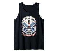 Retro Sea's Calling Sailorcore Fishermencore Tank Top