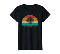 Retro Seashell Shirt Vintage Sea Clam Shell Mermaid Shell Value Graphic T-Shirt