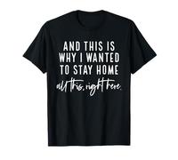 Retro See This Is Why I Wanted To Stay Home Introvert Humor T-Shirt