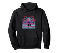 Retro Self Improvement Obsessed Learning Better Habits Pullover Hoodie