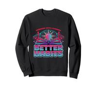 Retro Self Improvement Obsessed Learning Better Habits Sweatshirt