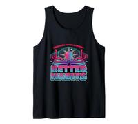 Retro Self Improvement Obsessed Learning Better Habits Tank Top