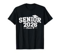 Retro Senior Mom 2026 Proud Mom of A Class of 2026 Graduate T-Shirt