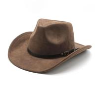 Retro Sequin Hat Women's Carnival Curved Top Hat Western Denim for English Jazz Style