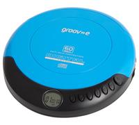 RETRO SERIES PERSONAL CD PLAYER - BLUE; GVPS110BE (GROOV-E) Qty X 1