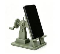 Retro Sewing Machine Phone Holder, 3D Printed Stand for Crafters Sewists