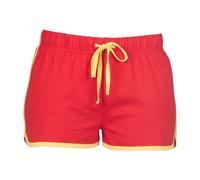 Retro Shorts Skinni Fit Red 8